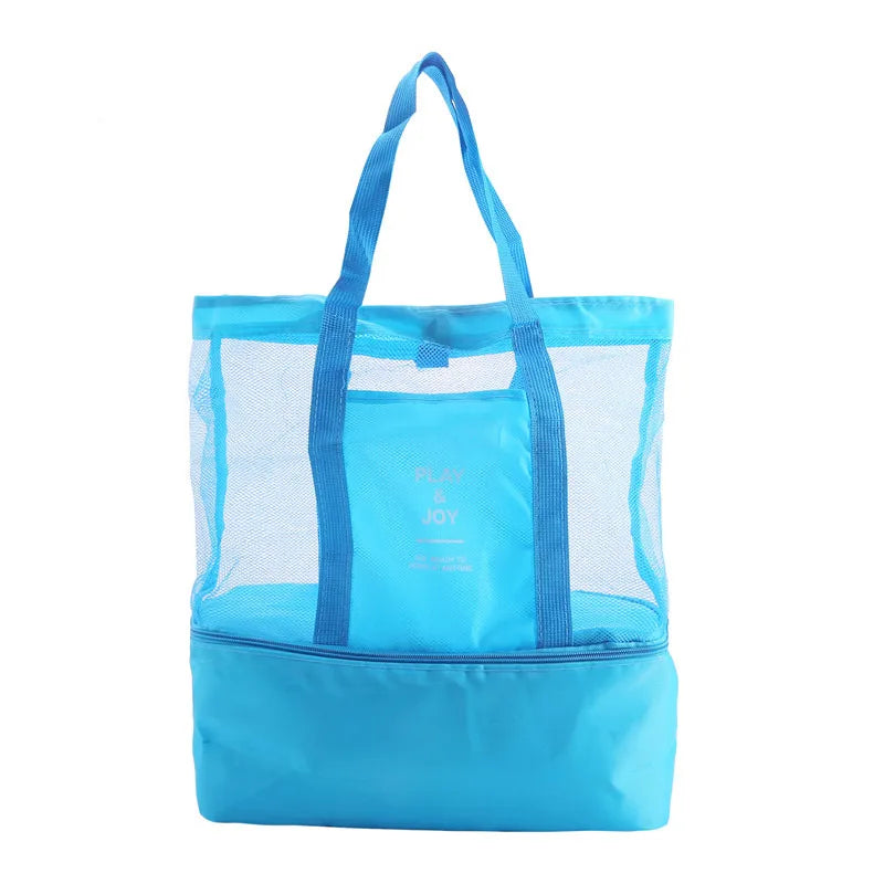 Insulated Picnic Beach Bag – Large Waterproof Tote for Women