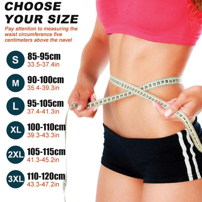 Sweat Waist Trainer Belt for Workout Back Support
