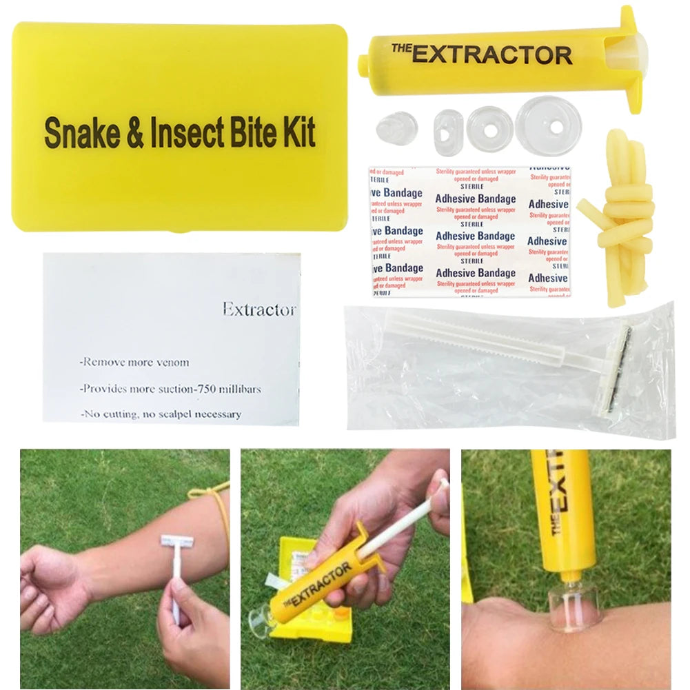 Venom Extractor Pump for Snake & Insect Bite Relief