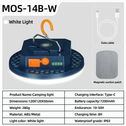 MOSLIGHTING Camping Light Rechargeable LED Lantern