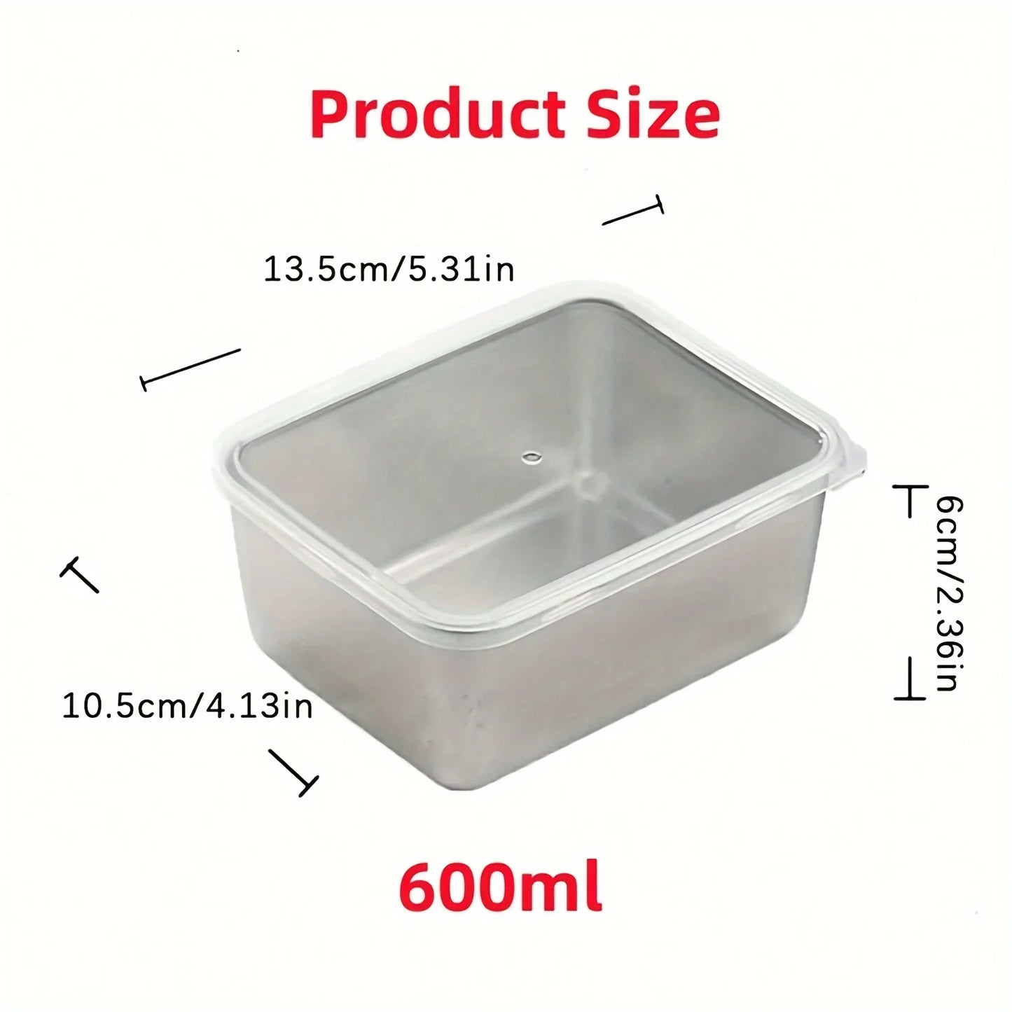 Stainless Steel Food Storage Containers Set for Leakproof Storage
