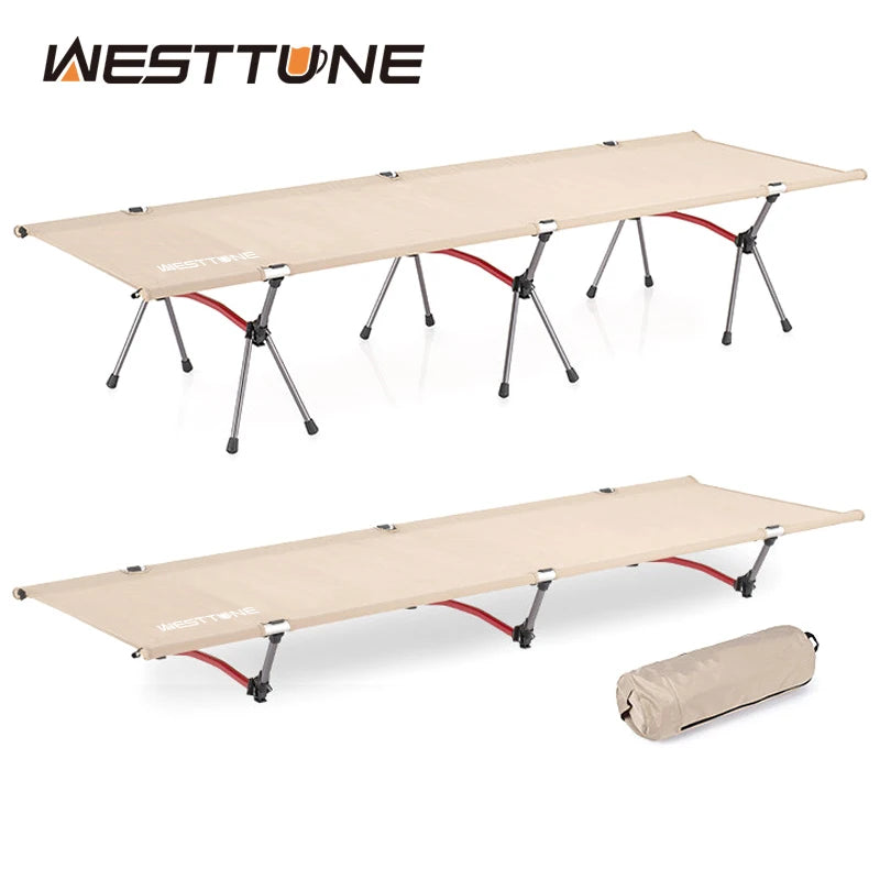 Camping Cot Ultralight Folding Bed for Elevated Comfort