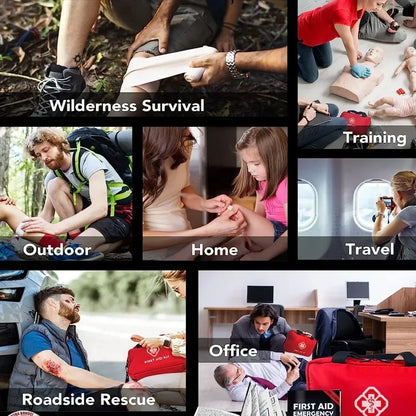 First Aid Kit – Complete Emergency Survival Bag