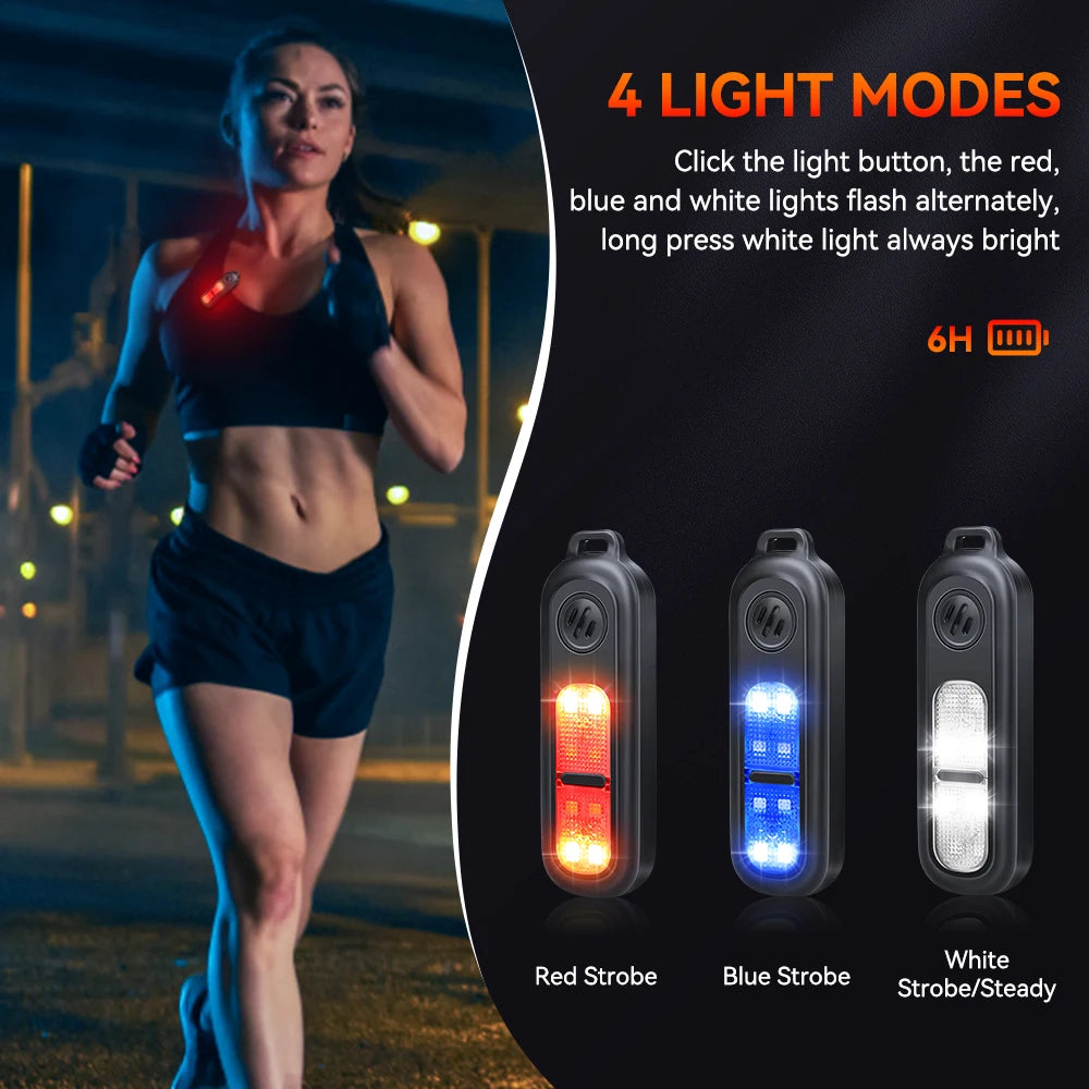 Personal Safety Alarm Keychain 130dB with LED Light