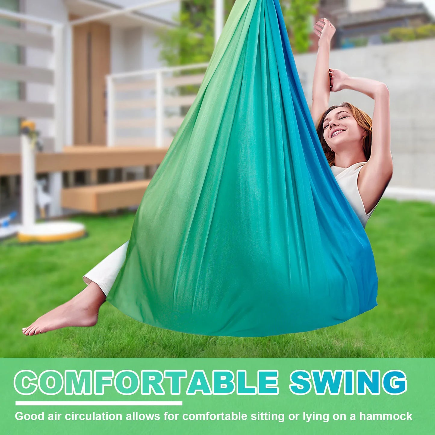 Kids Sensory Swing – Comfortable Double-Layer Cuddle