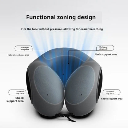Memory Foam Travel Pillow for Comfortable Neck Support