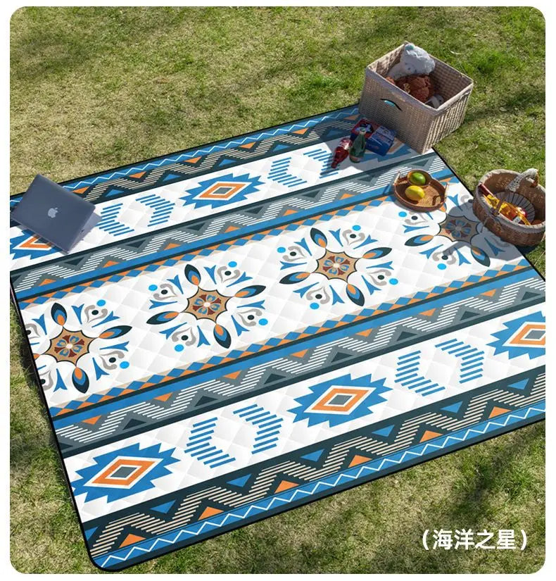 Waterproof Picnic Blanket – Large 200×200 Outdoor Mat