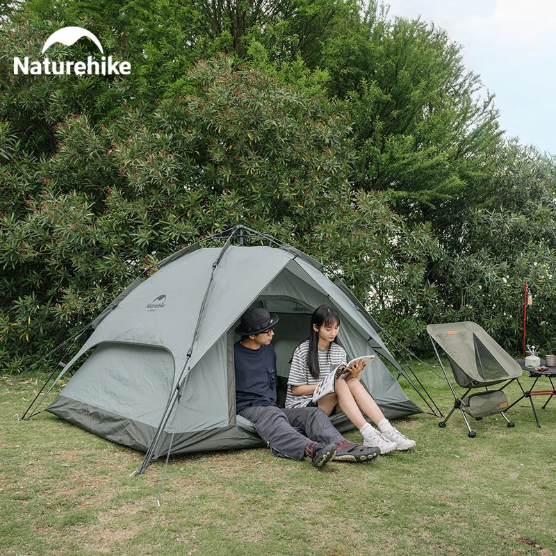 3 Person Automatic Camping Tent Waterproof Easy Setup