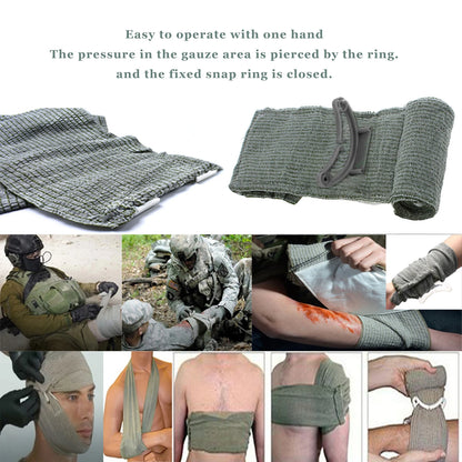 Israeli Emergency Bandage for Fast Bleeding Control