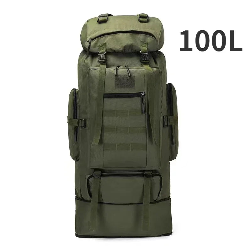 Large Hiking Backpack 80L Waterproof for Camping