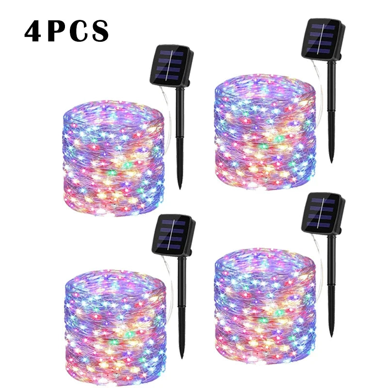 Solar Fairy String Lights for Garden & Outdoor Décor