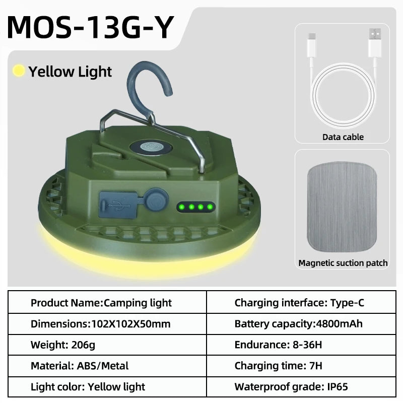 MOSLIGHTING Camping Light Rechargeable LED Lantern