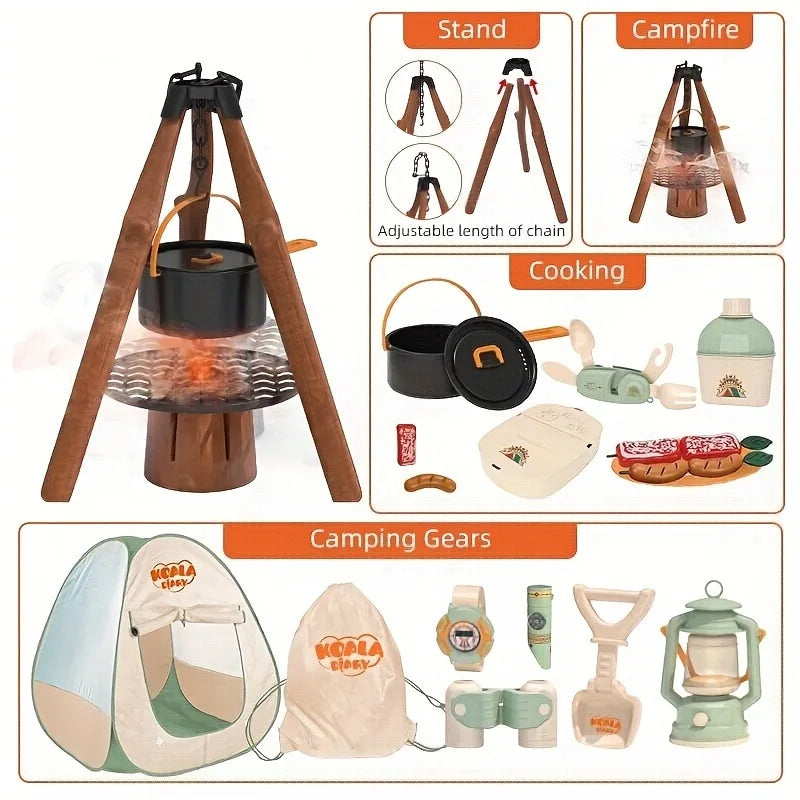 Kids Camping Set Toy – Fun Outdoor Adventure Play