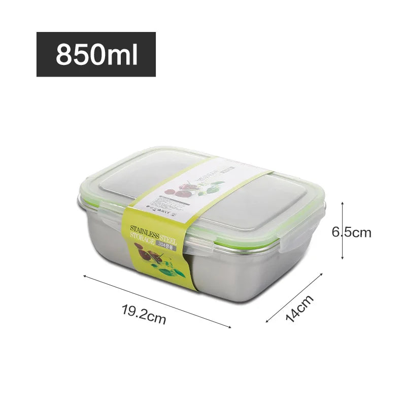 Stainless Steel Lunch Box Leakproof Food Storage