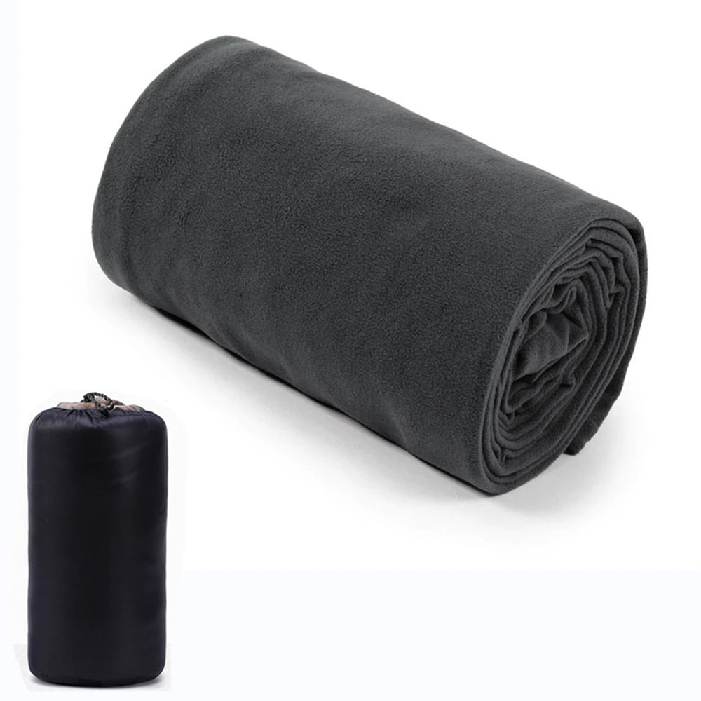 Portable Sleeping Bag Liner Microfiber Fleece Warm