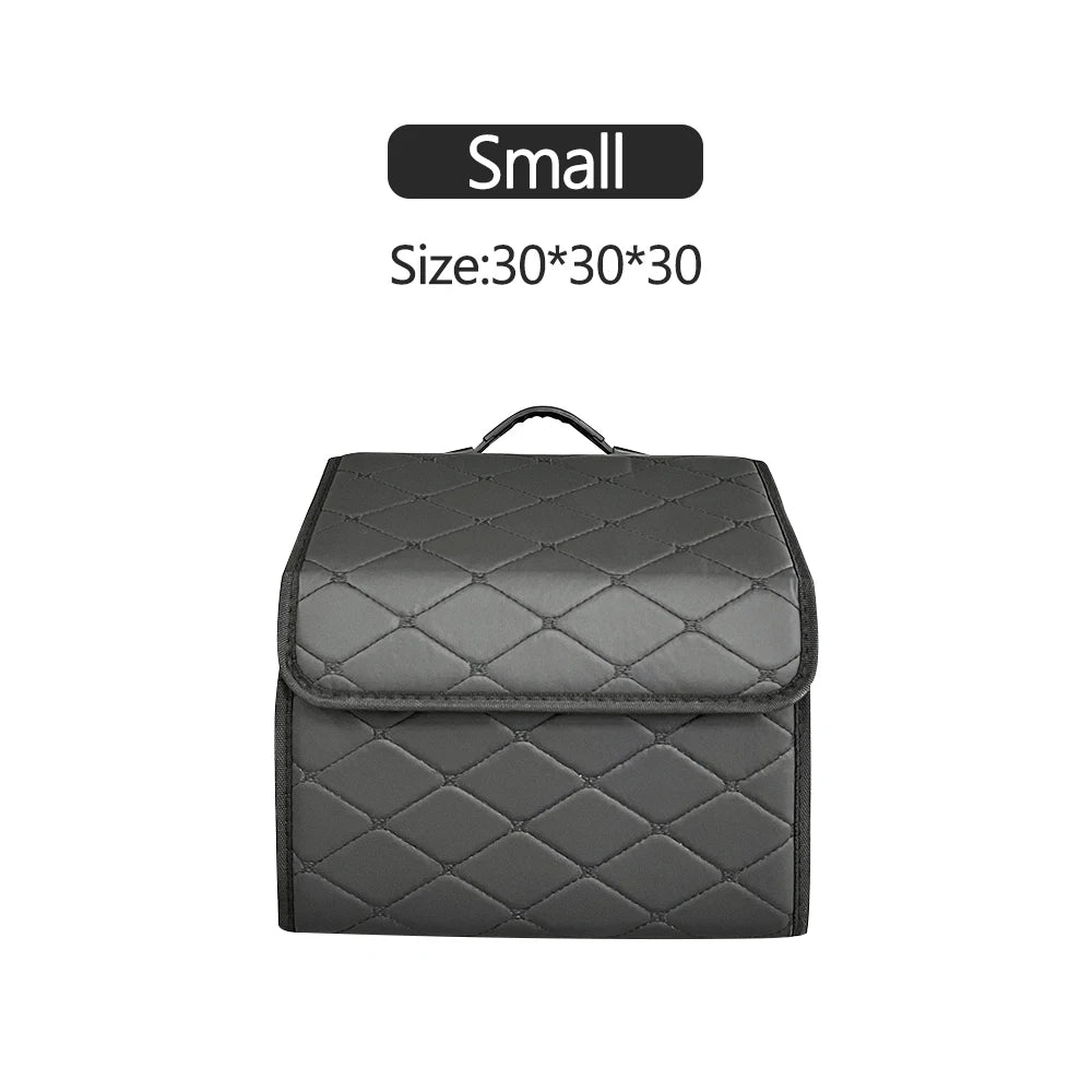 Foldable Car Trunk Organizer for Neat Travel Storage