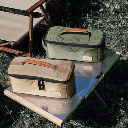 Camping Tableware Storage Bag Portable Gear Organizer