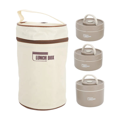 Thermal Lunch Box Stainless Steel Leakproof with Bag