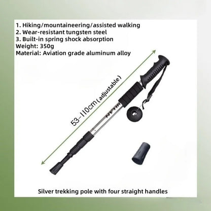 Collapsible Hiking Trekking Poles for Stable Walking