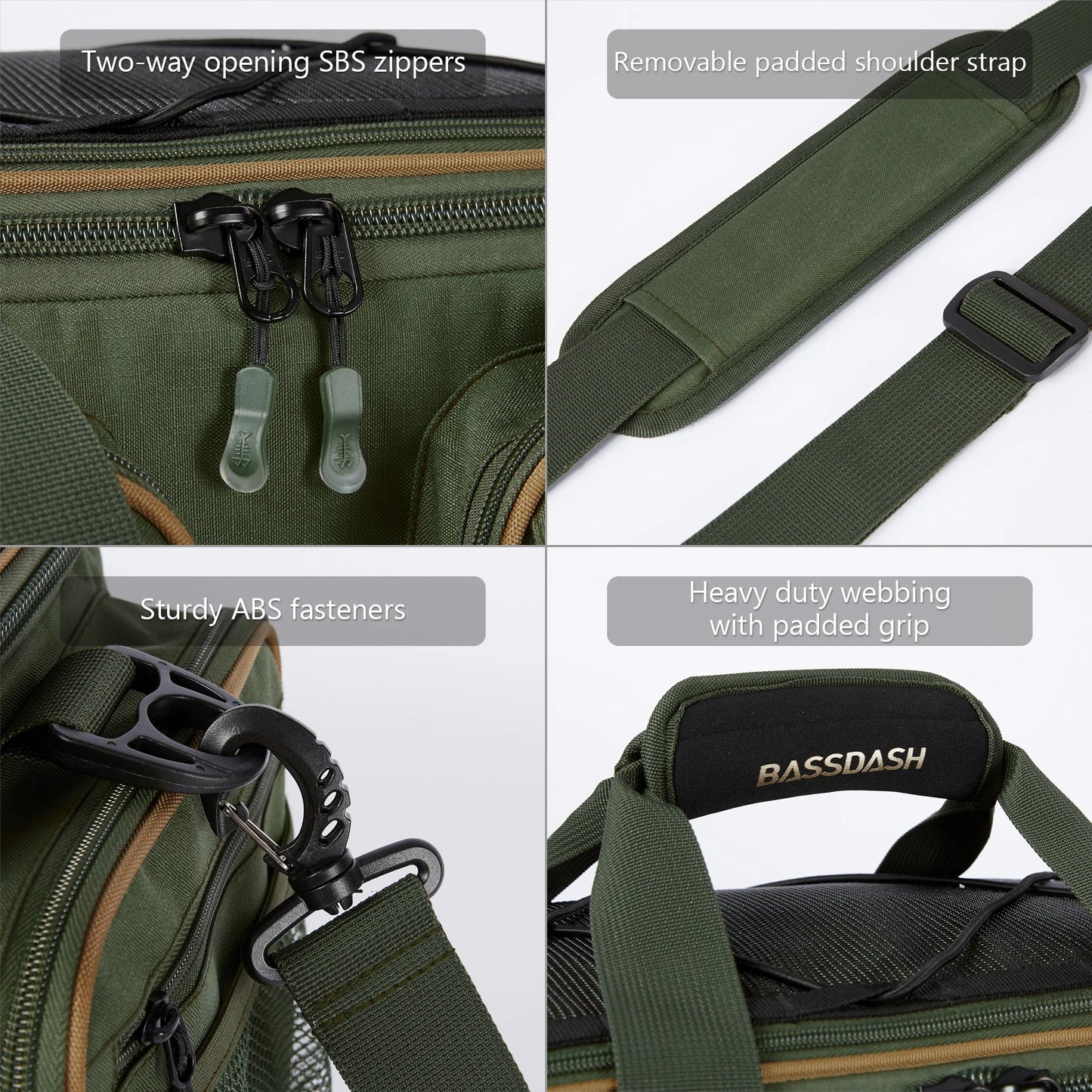 Fishing Tackle Shoulder Bag Waterproof Gear Storage