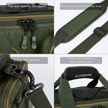 Fishing Tackle Shoulder Bag Waterproof Gear Storage