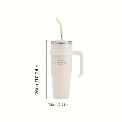 Large Insulated Stainless Steel Water Cup – Keeps Drinks Hot & Cold