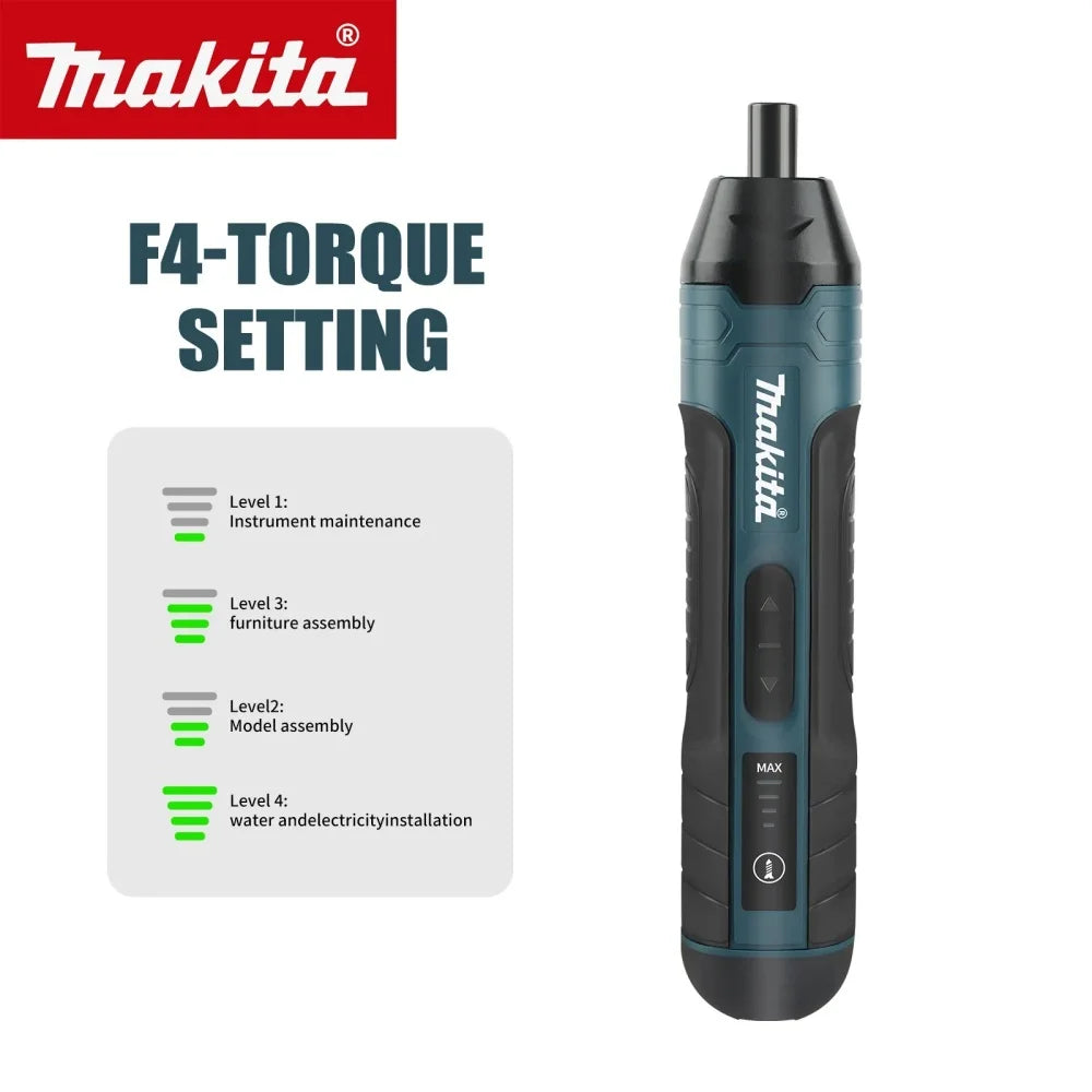 Makita Cordless Screwdriver with Rechargeable Power