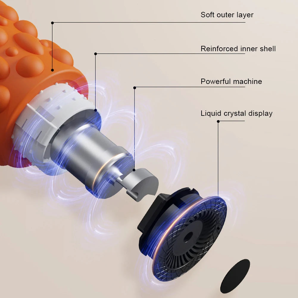 Electric Vibrating Foam Roller for Muscle Recovery