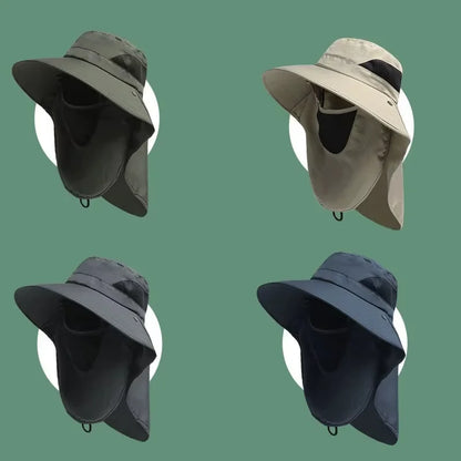 Sun Hat with Neck Flap UV Protection