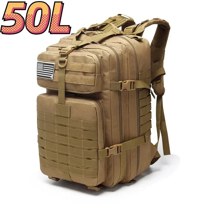 Waterproof Tactical Hiking Backpack 30L/50L Durable