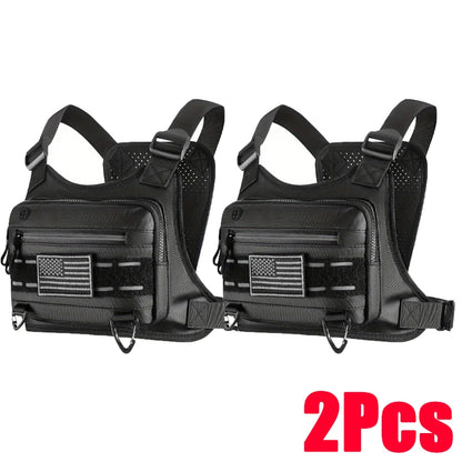 Tactical Running Vest – Waterproof Chest Bag for Sports