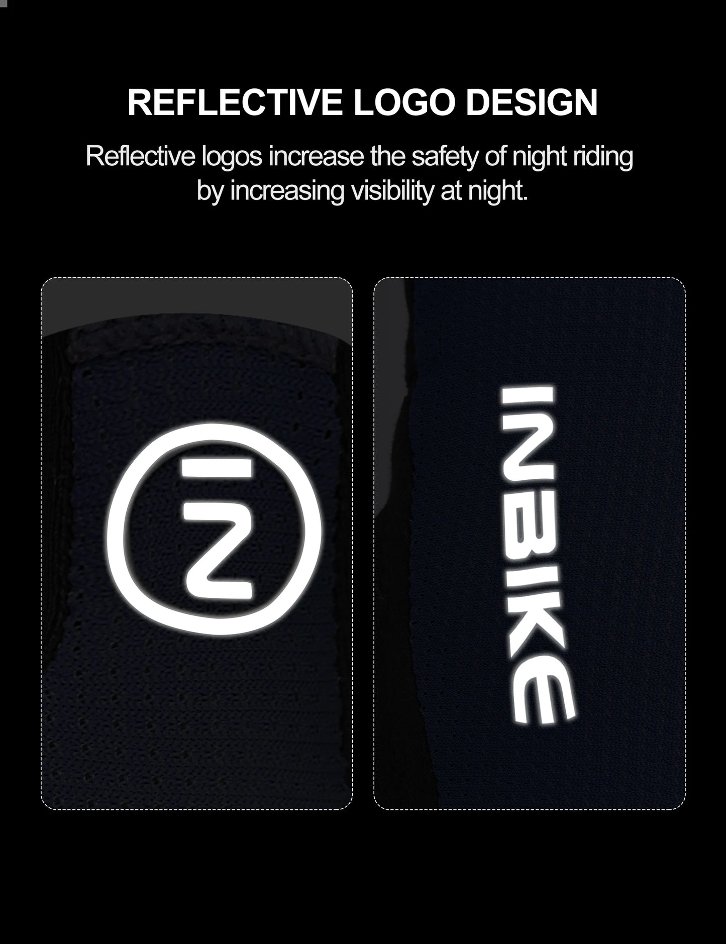 INBIKE Half Finger Cycling Gloves – Shock Absorption & Breathable