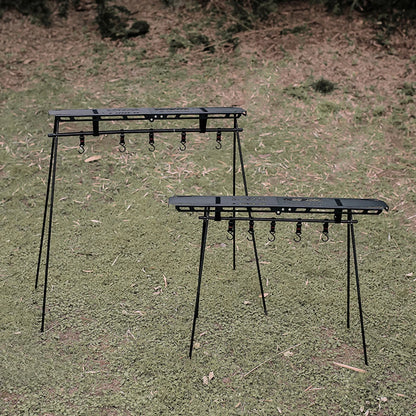 Camping Hanging Rack Foldable Cookware Organizer