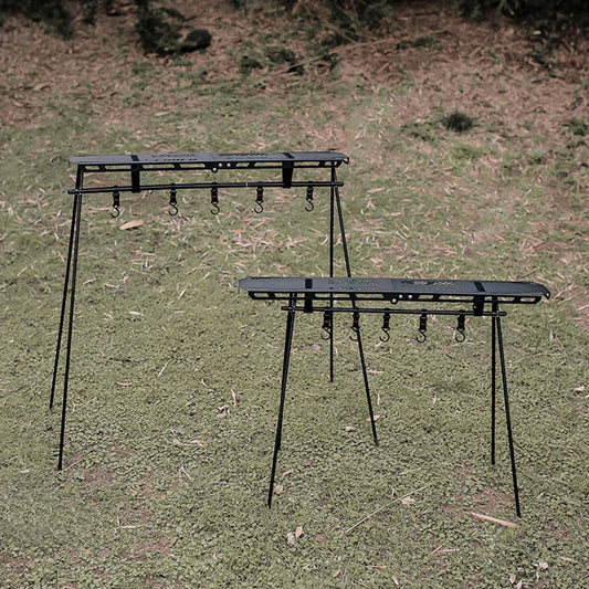 Camping Hanging Rack Foldable Cookware Organizer