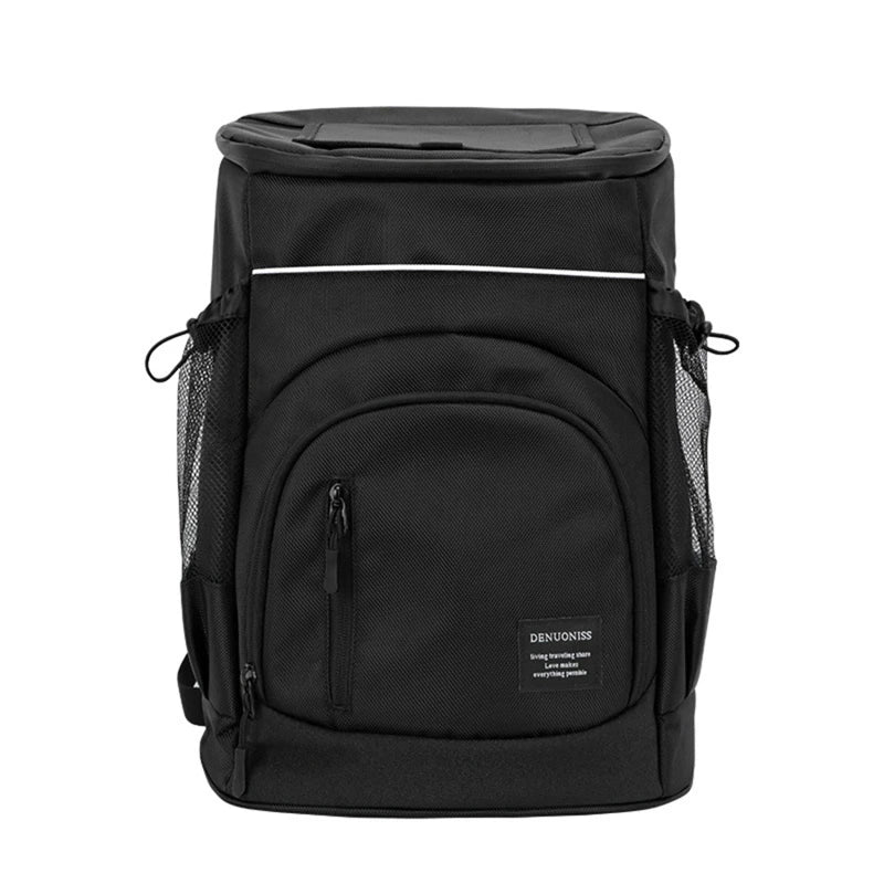 Insulated Cooler Backpack 30L Keeps Food Fresh Outdoors