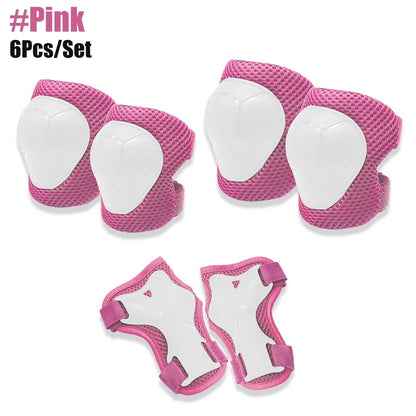Kids Protective Gear Set – Knee & Elbow Pads Safety