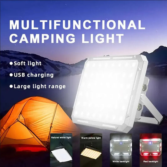 Rechargeable LED Camping Lantern with 100m Emergency Beam