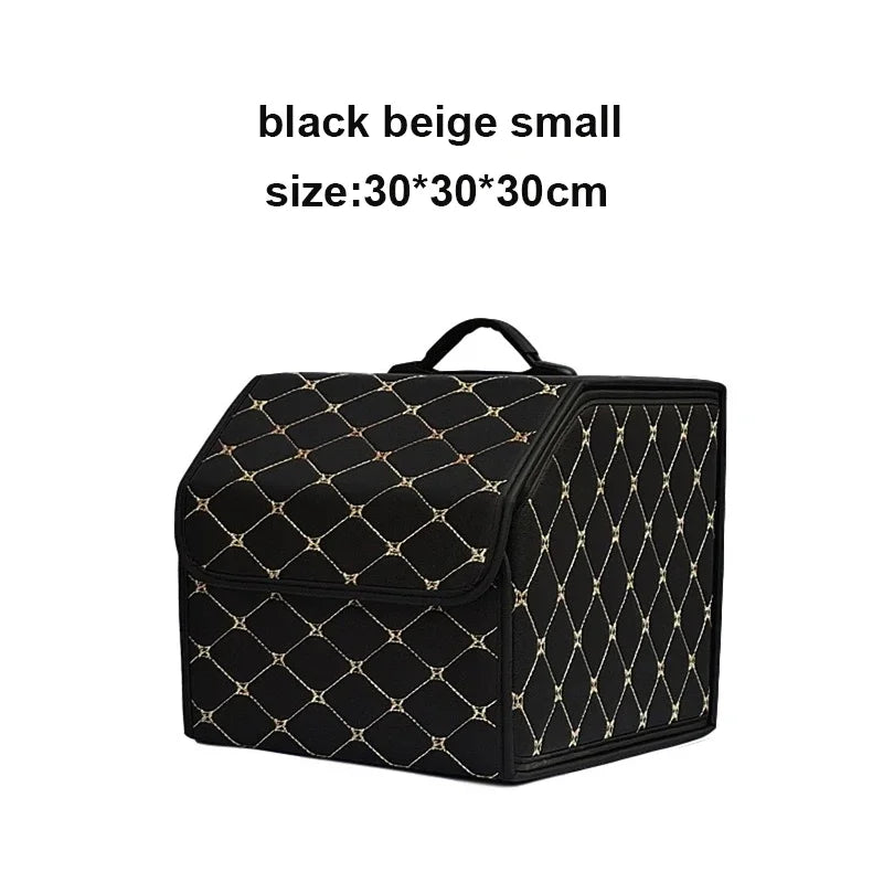Car Trunk Organizer Box – Foldable Large Capacity Storage