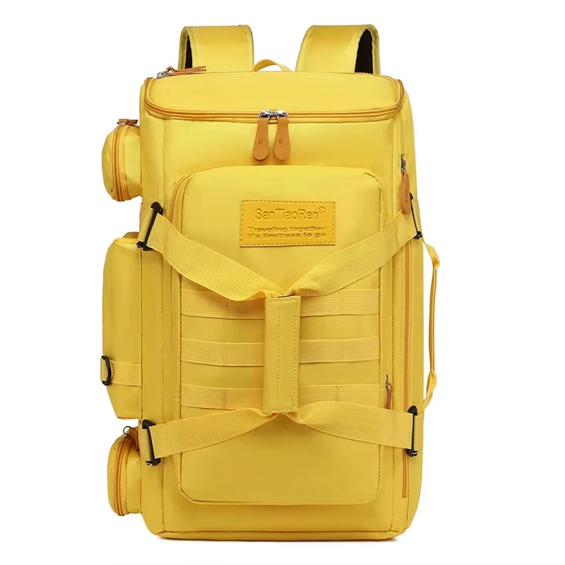 Large Capacity Daypack with Wet Dry Separation