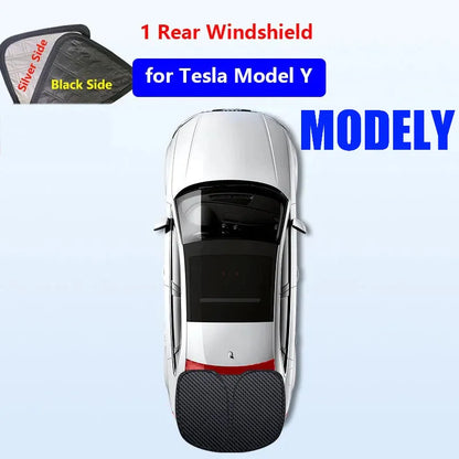 Tesla Window Sunshade – UV Protection for Front & Rear