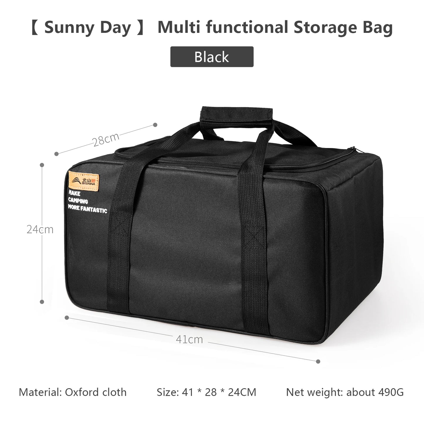 Camping Stove Storage Bag Foldable Gear Organizer