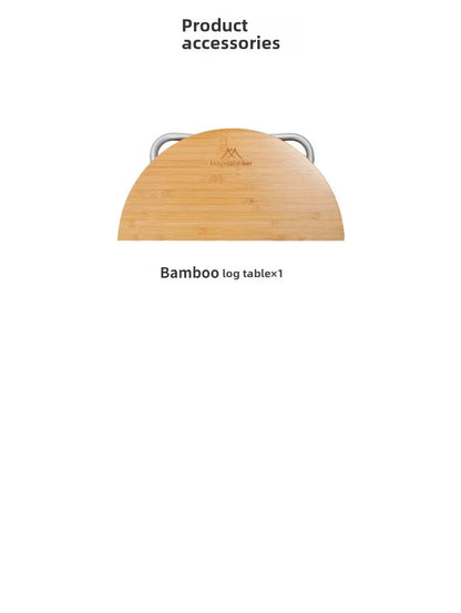 Portable Bamboo Camping Folding Table for Easy Outdoor Dining