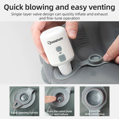 Inflatable Travel Pillow for Camping & Neck Support