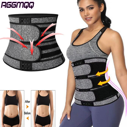 Sweat Waist Trainer Belt for Workout Back Support