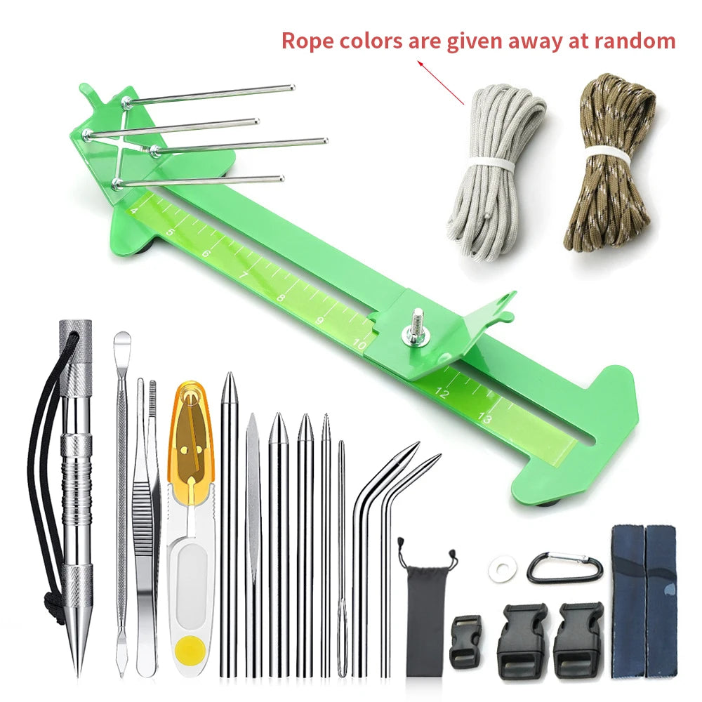 Paracord Bracelet Kit with Marlin Spike Tool – DIY Survival