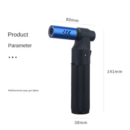 Windproof Butane Torch Lighter for Camping & BBQ