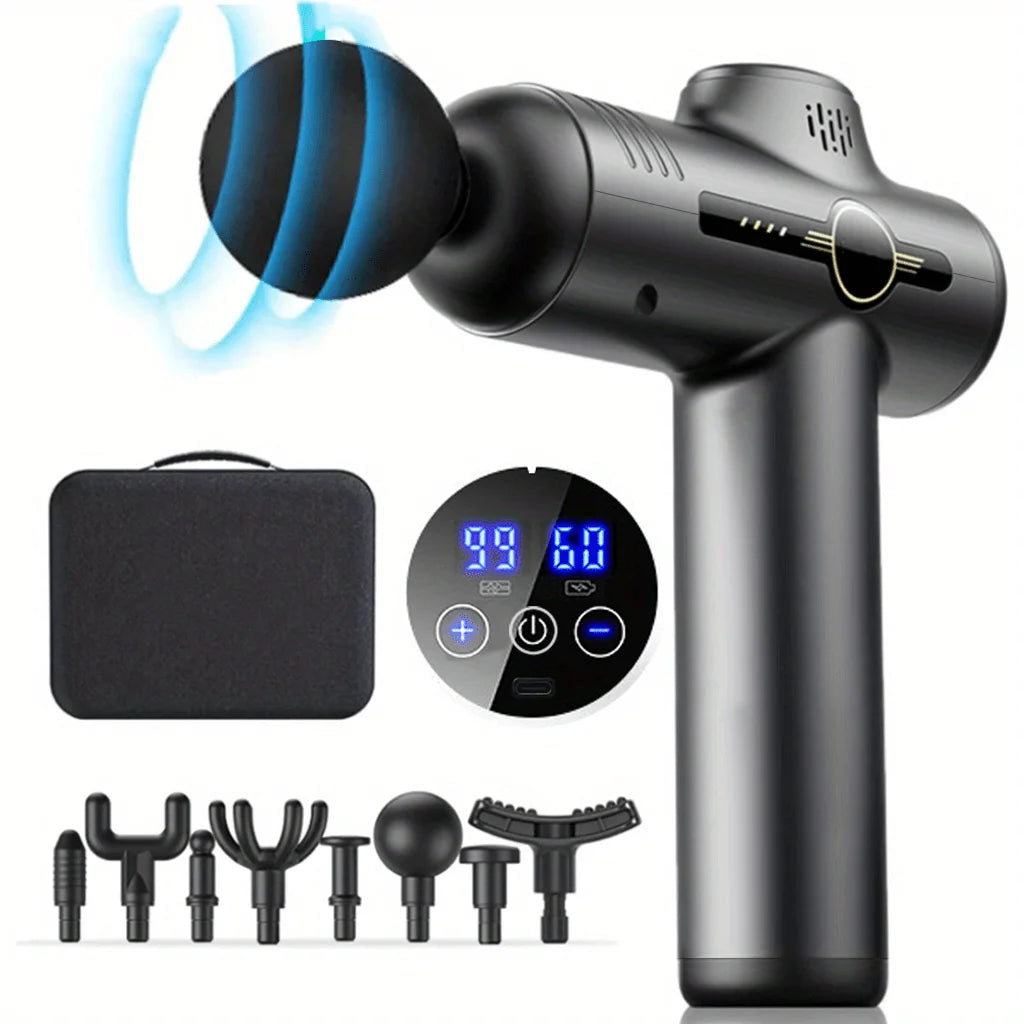 Portable Massage Gun for Deep Muscle Recovery