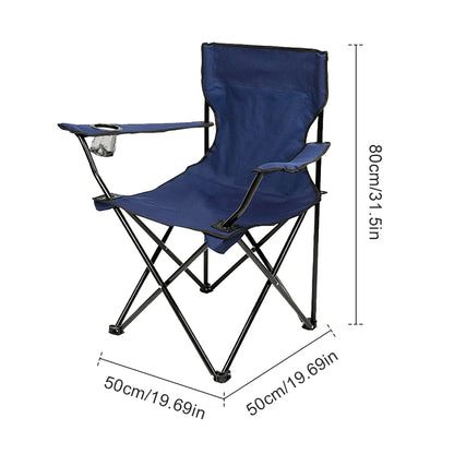 Portable Folding Camping Chair with Cup Holder