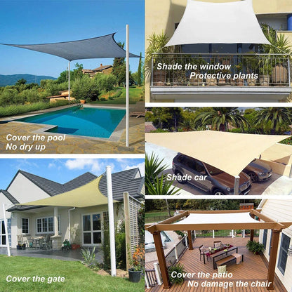 Sun Shade Sail Waterproof Canopy for Outdoor Cooling
