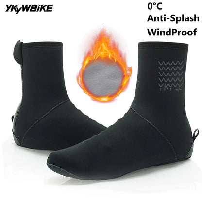 Winter Cycling Shoe Covers Waterproof Thermal Protection